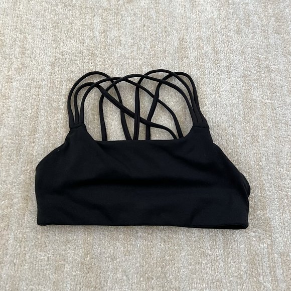 Athleta Other - Athleta Strappy Sports Bra XS Black